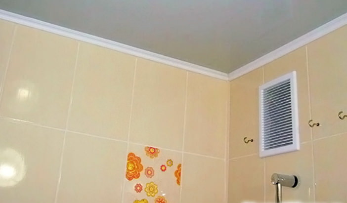 Естественная вентиляция в ванной комнате